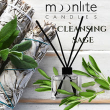 Load image into Gallery viewer, Cleansing Sage - Reed Diffuser Refill Fragrance 300ml Bottle + Set of Reeds
