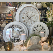 Load image into Gallery viewer, Clock. White Classic. 51cm
