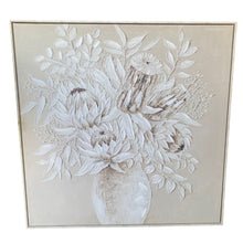 Load image into Gallery viewer, Textured Protea Framed Canvas
