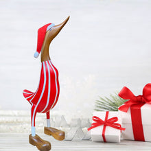 Load image into Gallery viewer, Duck, Candy Cane - Christmas, Festive. 44cm
