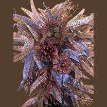 Load image into Gallery viewer, Feather Swag with Birds Nest and Pine Cones. Artificial. 80cm
