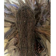 Load image into Gallery viewer, Feather Swag with Birds Nest and Pine Cones. Artificial. 80cm
