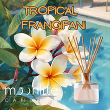Load image into Gallery viewer, Tropical Frangipani - Reed Diffusers Refill Fragrance 250mL + Set of Reeds
