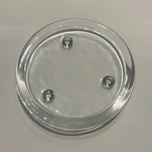 Load image into Gallery viewer, Candle Plate. Glass. 11cm.
