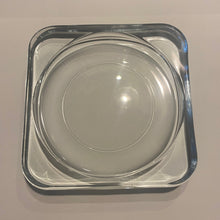Load image into Gallery viewer, Candle Plate. Glass. 9.5cm
