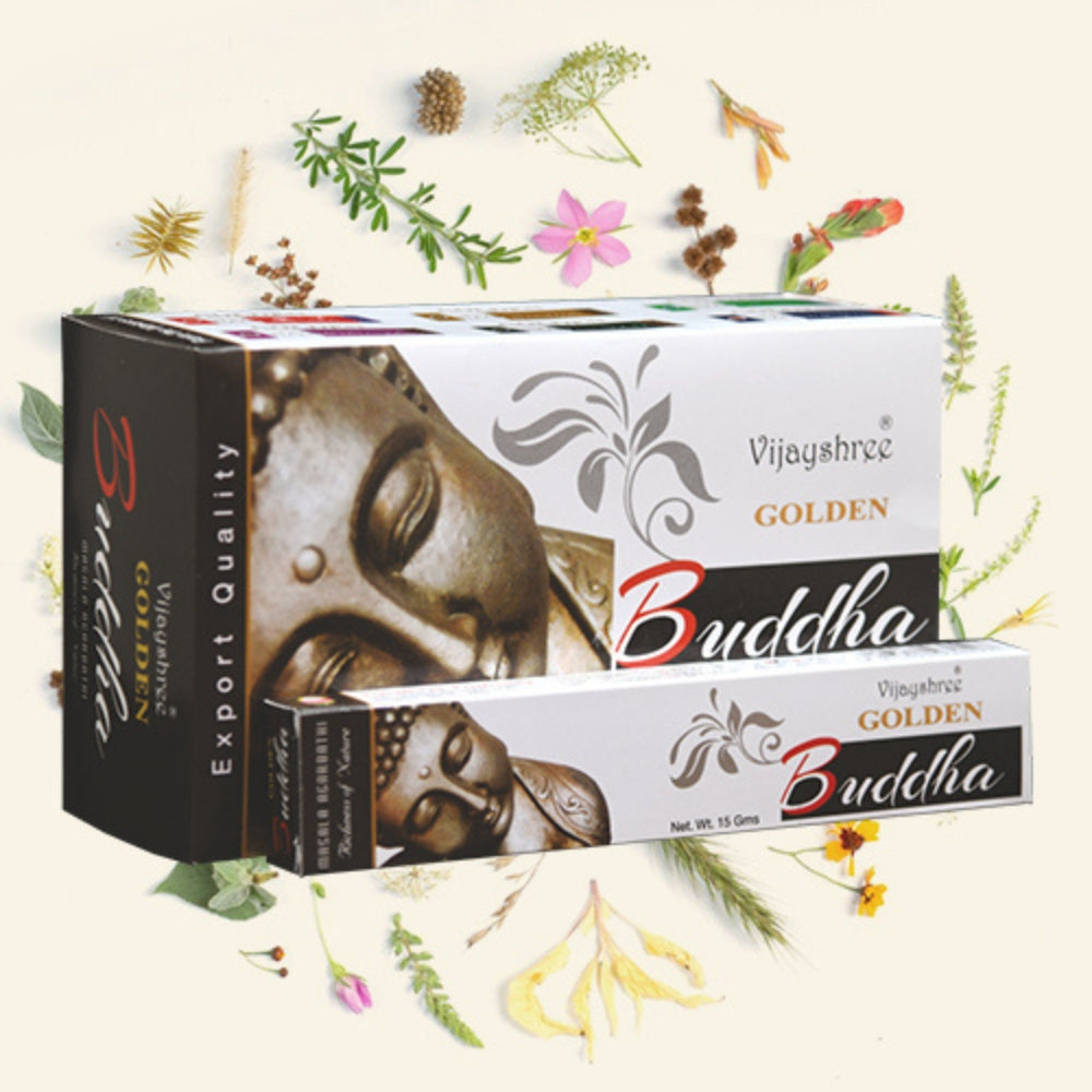 Golden Buddha Incense 15gram Box.