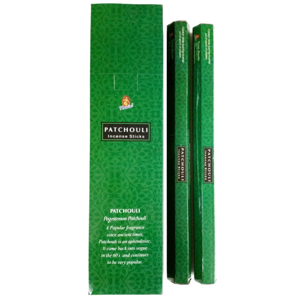 Garden Incense. Patchouli. 3 Hour Burn. 3 Packs for $25.00