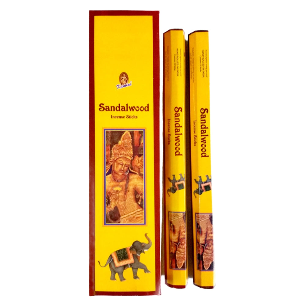 Garden Incense. Sandalwood. 3 Hour Burn. 3 Packs for $25.00