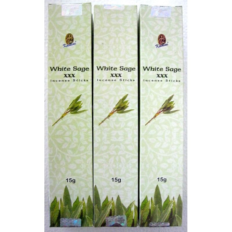 White Sage XXX  Incense. 15gram Box.