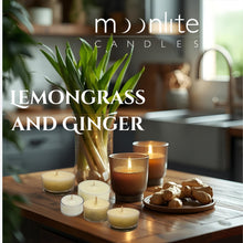 Load image into Gallery viewer, Lemongrass &amp; Ginger - Superior Soy Tea Lights
