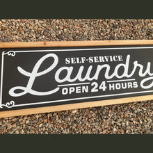 Load image into Gallery viewer, Laundry. Wooden Sign. 81cm
