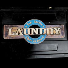 Load image into Gallery viewer, Laundry. Metal Sign. 45cm
