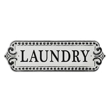 Load image into Gallery viewer, Laundry. Classic Metal Sign.
