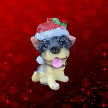 Load image into Gallery viewer, Christmas Puppy Hanging Tree Ornament.
