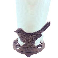 Load image into Gallery viewer, Bird Paper Towel Holder. Cast Iron.
