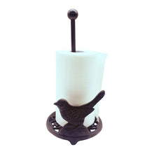 Load image into Gallery viewer, Bird Paper Towel Holder. Cast Iron.
