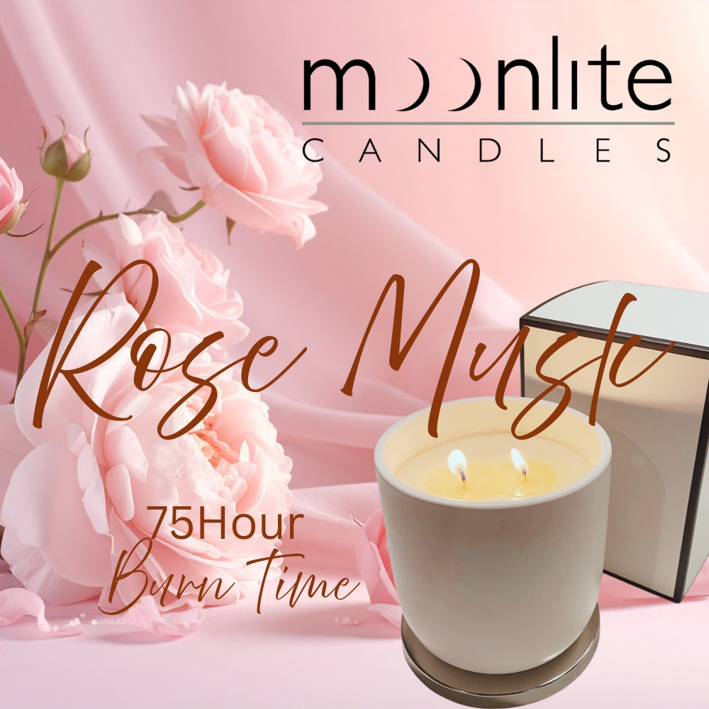 Rose Musk - Soy Jar Candles