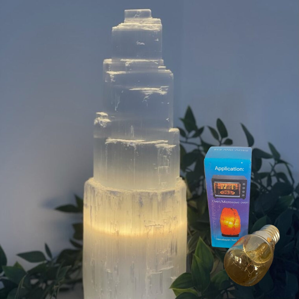 Selenite Lamp Replacement Globe. 240V 15W