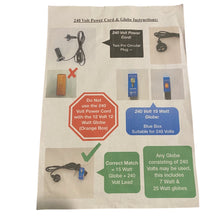 Load image into Gallery viewer, Selenite Lamp Replacement Globe. 240V 15W
