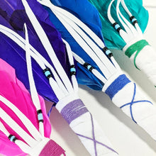 Load image into Gallery viewer, Smudging Feather. Aqua.
