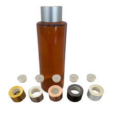 Load image into Gallery viewer, Reed Diffuser Bottle and Collar Set - Amber. 200ml.
