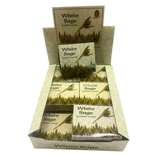 Load image into Gallery viewer, White Sage Incense Cones. 12 Cones.
