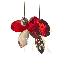 Load image into Gallery viewer, Crystal Angel Drop. Red.

