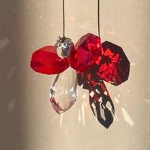 Load image into Gallery viewer, Crystal Angel Drop. Red.
