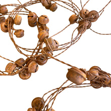 Load image into Gallery viewer, Bell and Wire Rusted Garland. 180cm
