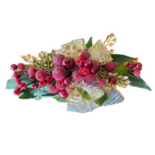 Load image into Gallery viewer, Cinnamon Sticks. Christmas Frosted Berries. Fragrant Quills. 23cm
