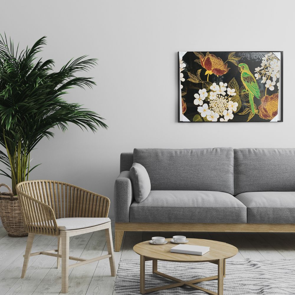 Bird Flora Canvas