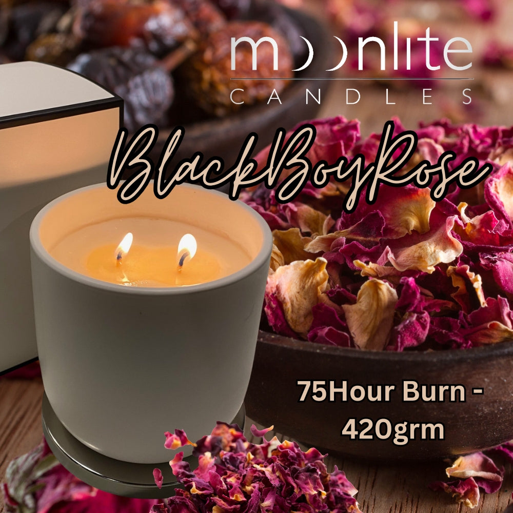 Blackboy Rose - Soy Jar Candles
