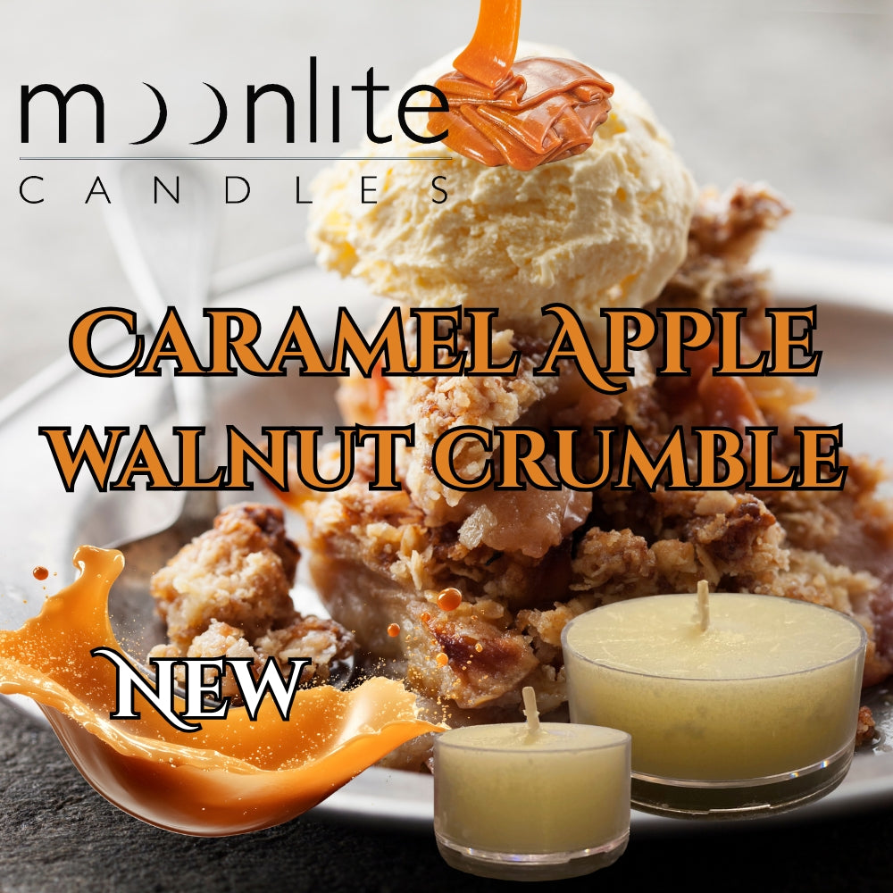 Caramel Apple Walnut Crumble - Superior Soy Tea Lights