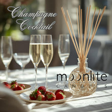 Load image into Gallery viewer, Champagne Cocktail - Reed Diffuser Refill Fragrance 300ml Bottle + Set of Reeds

