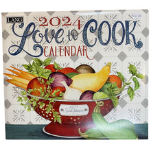 Load image into Gallery viewer, &quot;Love to Cook&quot; Lang USA 2024 Calendar
