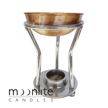Load image into Gallery viewer, Copper and Aluminium Oil Wax Burner.

