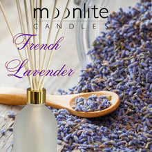 Load image into Gallery viewer, French Lavender - Reed Diffuser Refill Fragrance 300ml Bottle + Set of Reeds
