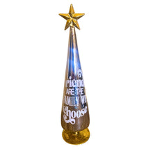 Load image into Gallery viewer, Christmas Tree. Friends. 29cm Metallic Shine Finish.

