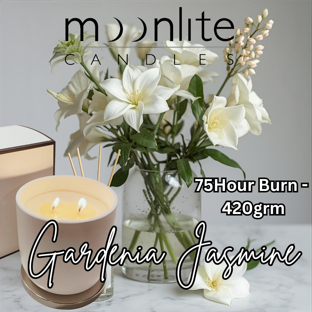 Gardenia Jasmine - Soy Jar Candles