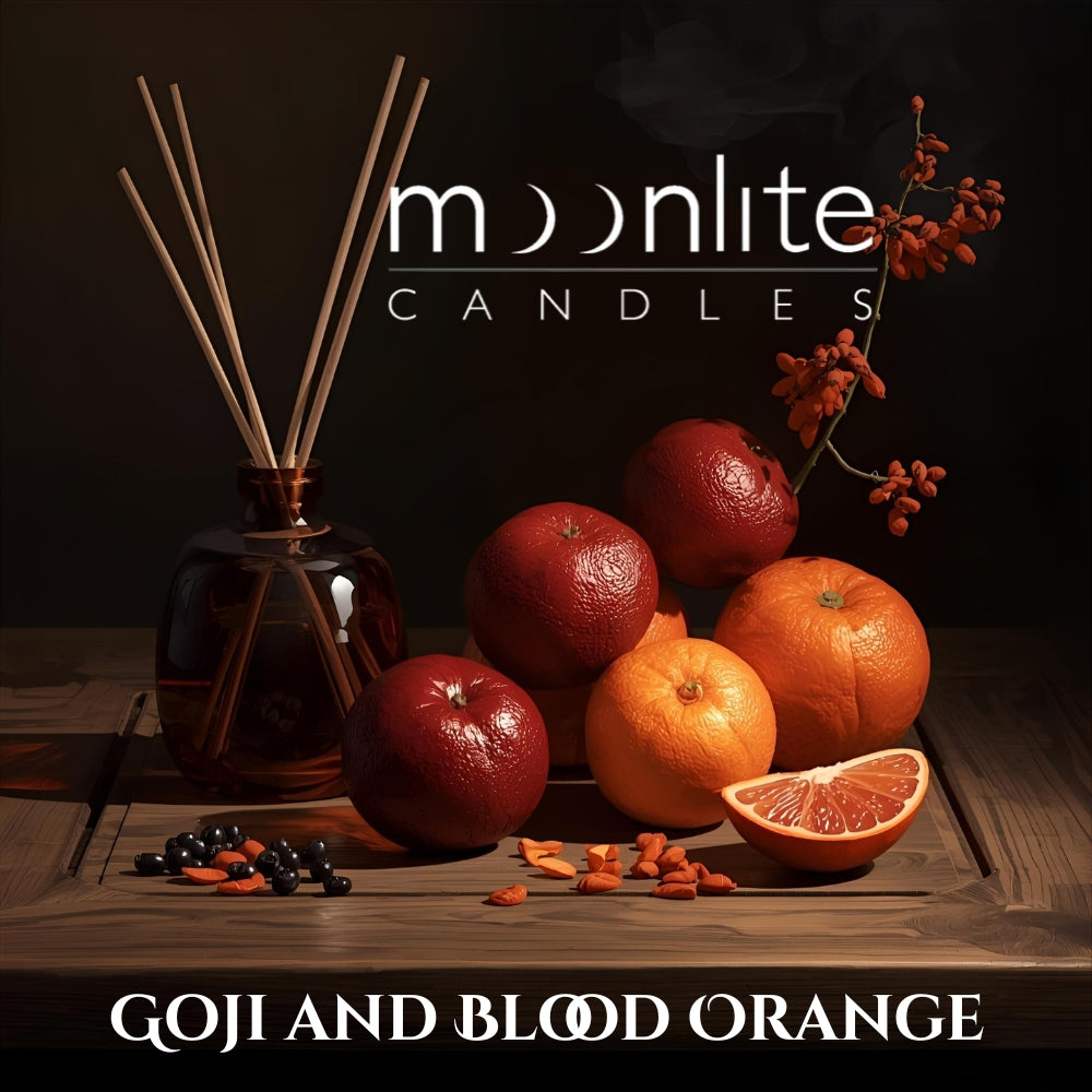 Goji & Blood Orange - Reed Diffuser Refill Fragrance 300ml + Set of Reeds