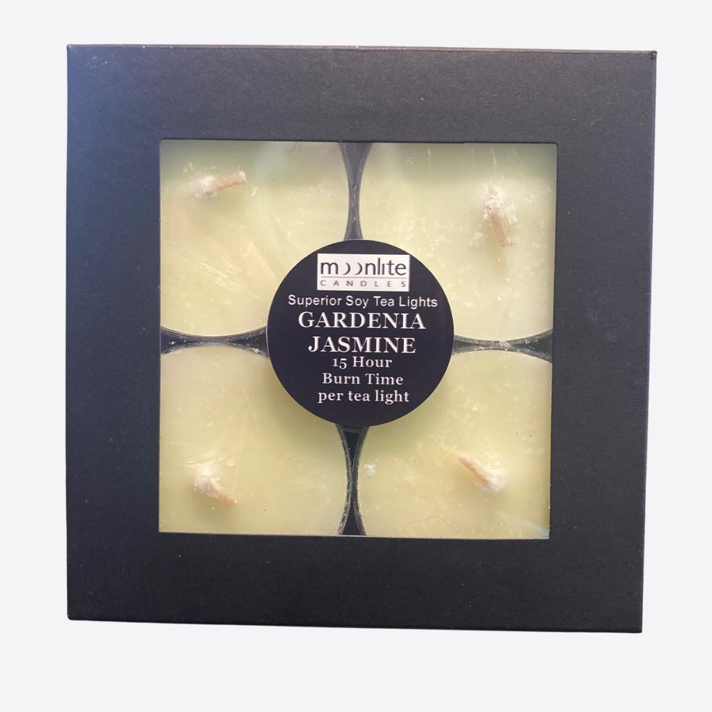 Gardenia Jasmine - Superior Soy Tea Lights