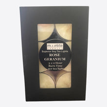 Load image into Gallery viewer, Rose Geranium - Superior Soy Tea Lights
