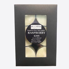 Load image into Gallery viewer, Raspberry Kiss - Superior Soy Tea Lights
