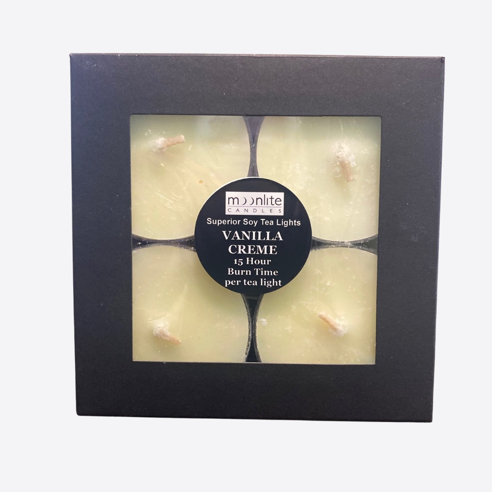 Vanilla Crème - Superior Soy Tea Lights