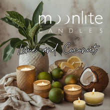 Load image into Gallery viewer, Lime &amp; Coconut - Superior Soy Tea Lights
