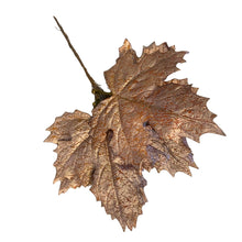 Load image into Gallery viewer, Maple Leaf. Pack 12 DIY Artificial Mocha.
