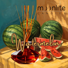 Load image into Gallery viewer, Watermelon - Reed Diffuser Refill Fragrance 300ml Bottle + Set of Reeds
