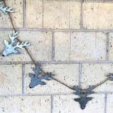 Load image into Gallery viewer, Reindeer Metal, Rope Garland. 180cm
