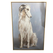 Load image into Gallery viewer, Greyhound, Whippet Framed Canvas.
