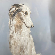 Load image into Gallery viewer, Greyhound, Whippet Framed Canvas.
